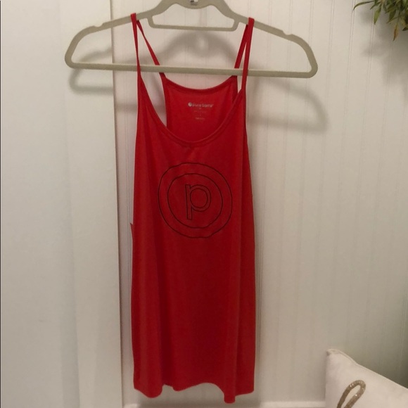 Pure Barre Tops - Red Pure Barre Tank